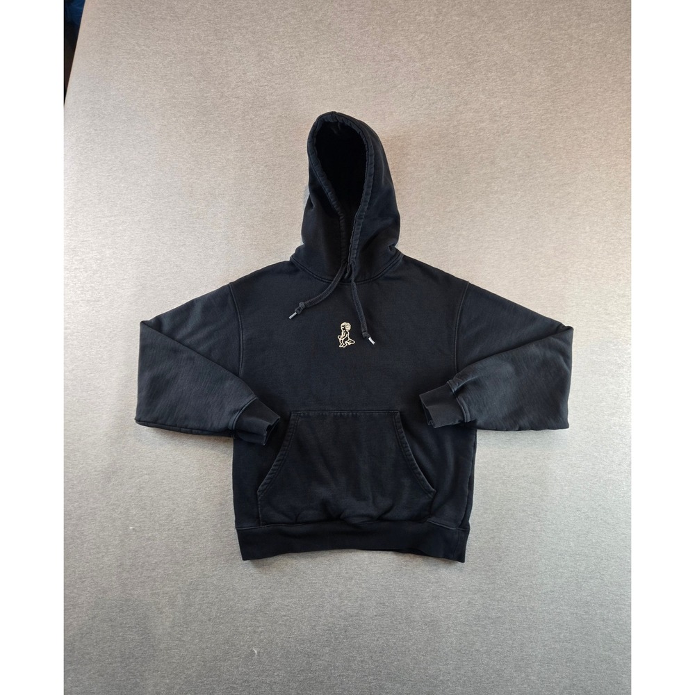 Ementa SB Hoodie Mens XS Black Ikon Stamp Pullover Skateboarding Made Portugal - Picture 2 of 10